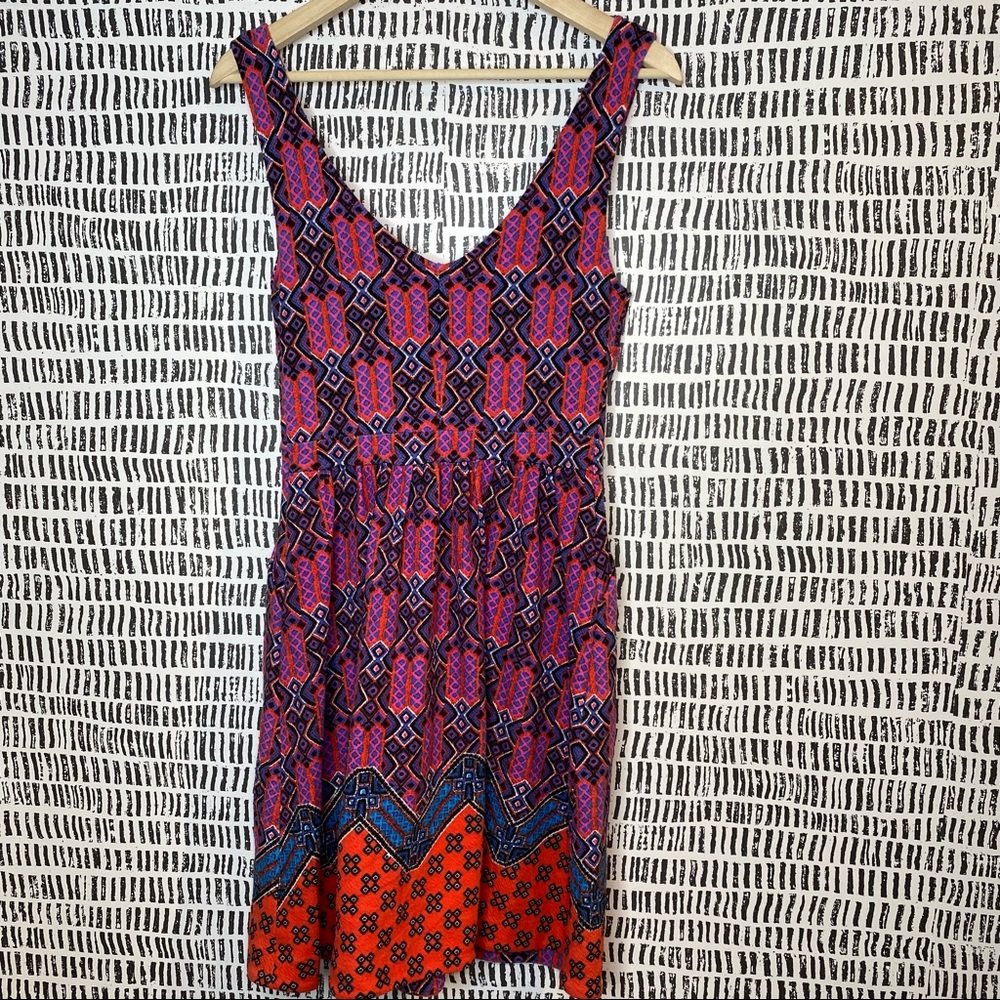 Anthro Maeve Amapola Mini Tribal Dress - Picture 9 of 14